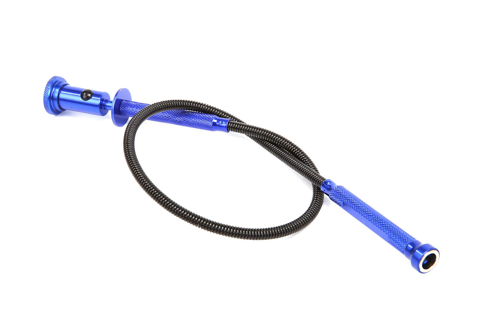 HBM 615 mm. pinza flessibile con magnete e lampada LED