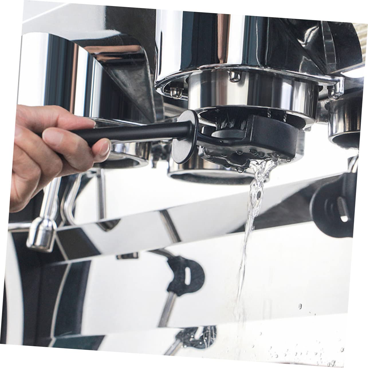 Alipis 3 Piezas Cepillo De Limpieza Para Cafeteras Limpiador De Maquinas De Cafe Limpiador De Maquinas De Espresso Cepillo De Café Espresso Con Cerdas Desmontables Café Exprés Abs Black
