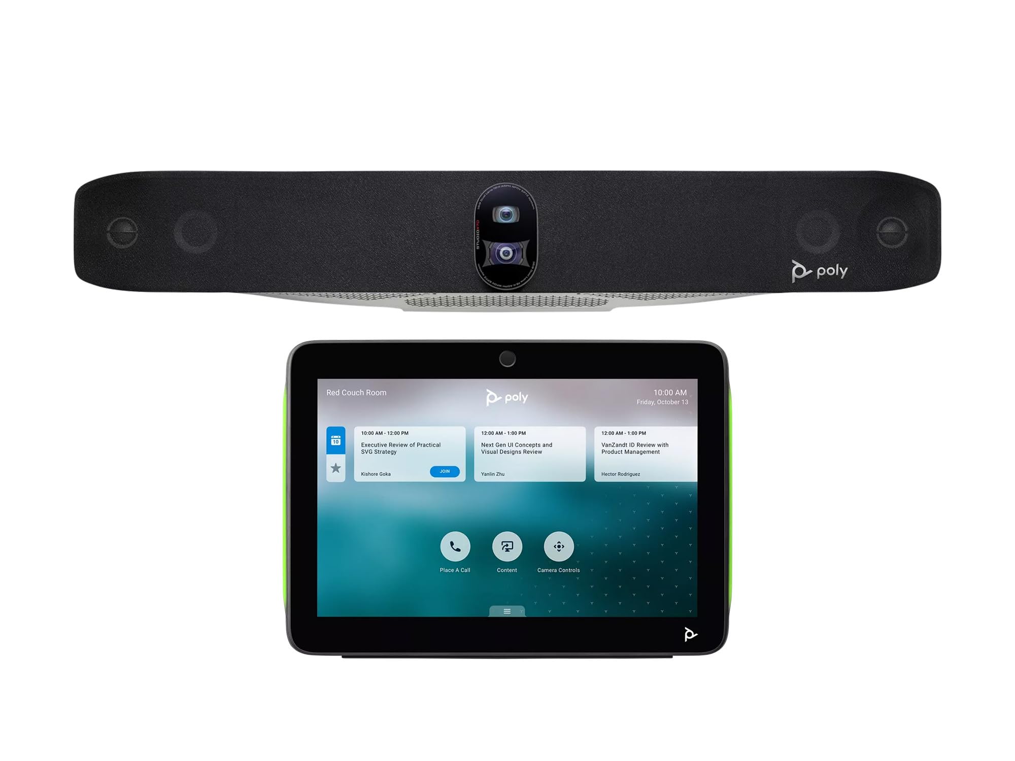 Poly Studio X70 & TC10 All-in-One 4K Video Konferenz (EU)
