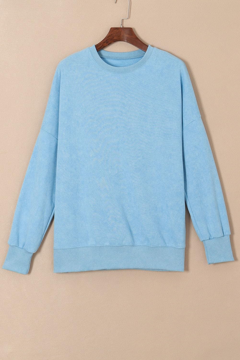 SHEWIN Womens Sweatshirt Casual Long Sleeve Crewneck Lightweight Pullover Tops Loose Sweatshirts - Image 3