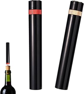 2pcs Wine Openers, 2026 New Portable Needle Type Wines Bottle Openers Air Pressure Cork Remover Corkscrew for Home Travel Party Essential Accessories