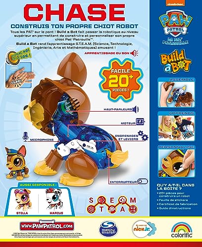 Coffret Build A Bot Paw Patrol Chase Goliath Le Coffret - vue 7