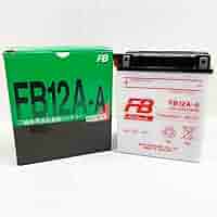 CB400F用　FB12A-A 新品　液別　安心古河のバッテリー 古河電池 半年の保証付 古河バッテリー FB12A-A [CBX550F