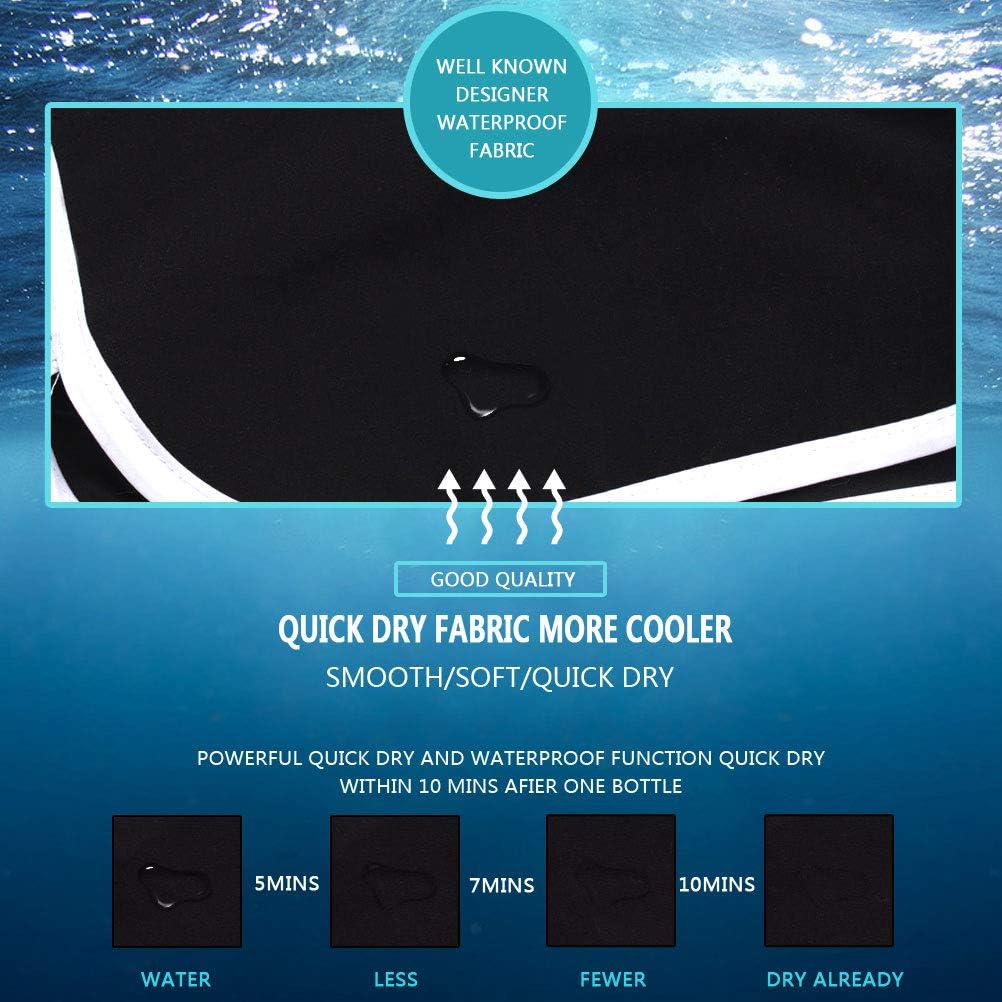 Women's Beach Shorts Quick Dry with Pockets- Summer Swimmwear Shorts