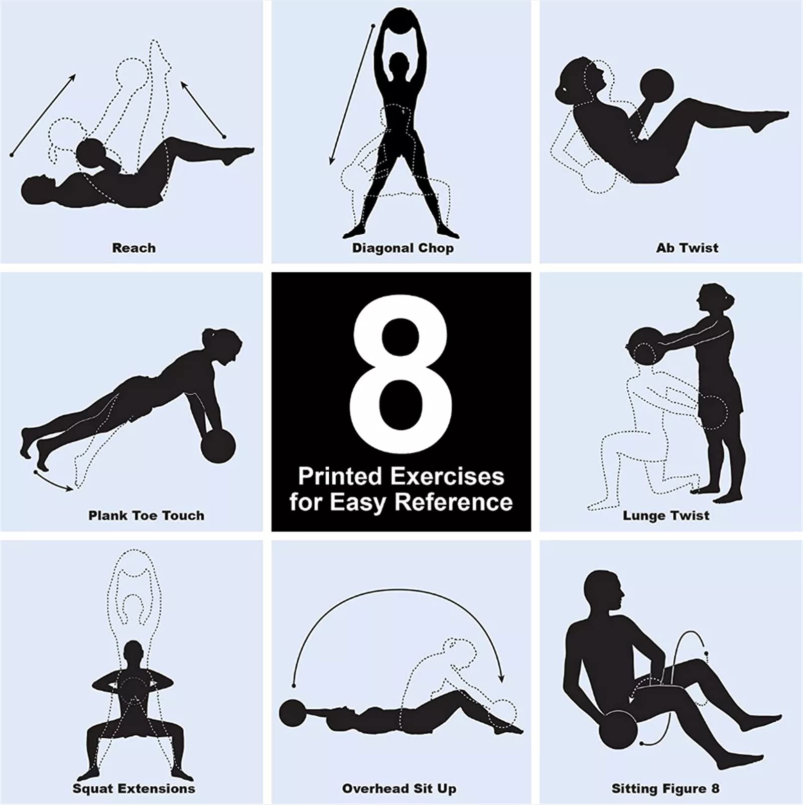 Piłki do ćwiczeń, Piłka lekarska 4-6kg gimnastyka ćwiczenia treningowe siłownia pilates joga medyczna miękka sprężysta rehabilitacja nadmuchiwana,4kg