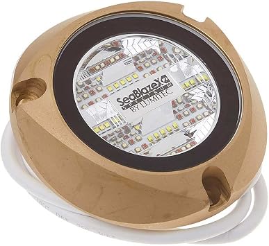 Lumitec SeaBlaze X2 Underwater Light, Bronze, Spectrum RGBW, One Size
