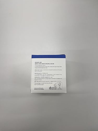 Miniatura 9 de ROUND LAB Crema hidratante de jugo de abedul de 2.7 onzas líquidas, humectante facial hidratante profundo de 48 horas con savia de abedul y ácido