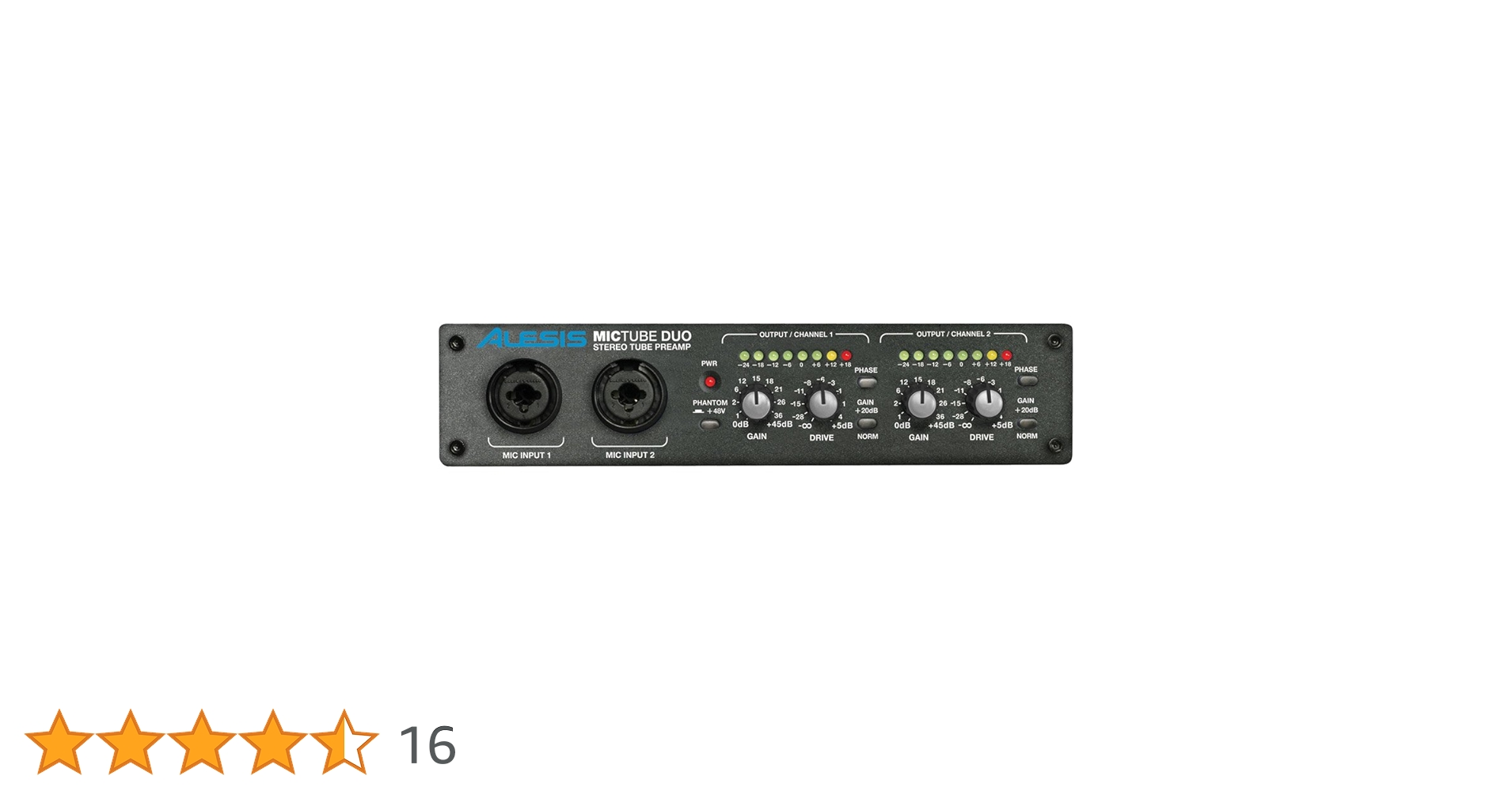 Alesis Mictube Duo オーディオインターフェイス Alesis MicTube Duo Reviews | Sweetwater