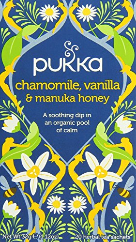 Pukka Teas Manzanilla, Vainilla Y Miel De Manuka Bolsitas Pukka 20 Por Paquete