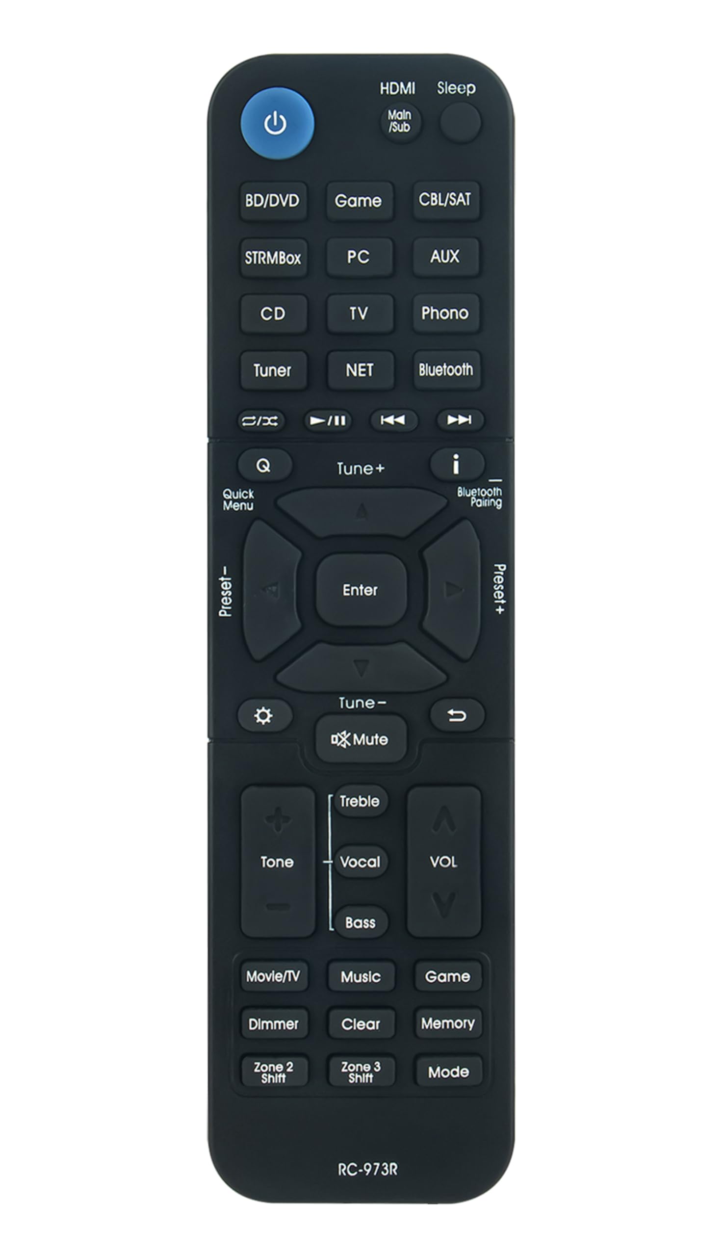 Amazon.com: RC-973R Replace Remote Control fit for Integra 7.2 Ch