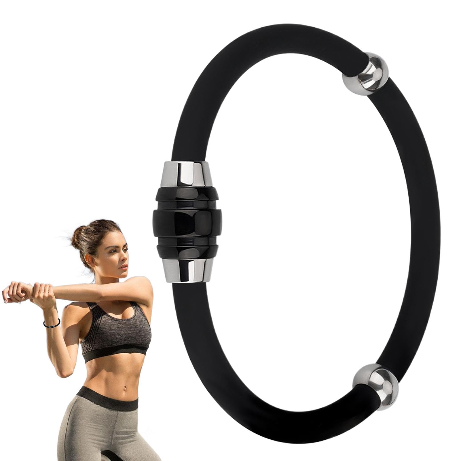 Bracciale antistatico – Braccialetto di rimozione elettrostatico, cinturino antistatico, cinturino per rimuovere elettricità statica, accessorio alla moda, cinturino sportivo in silicone impermeabile