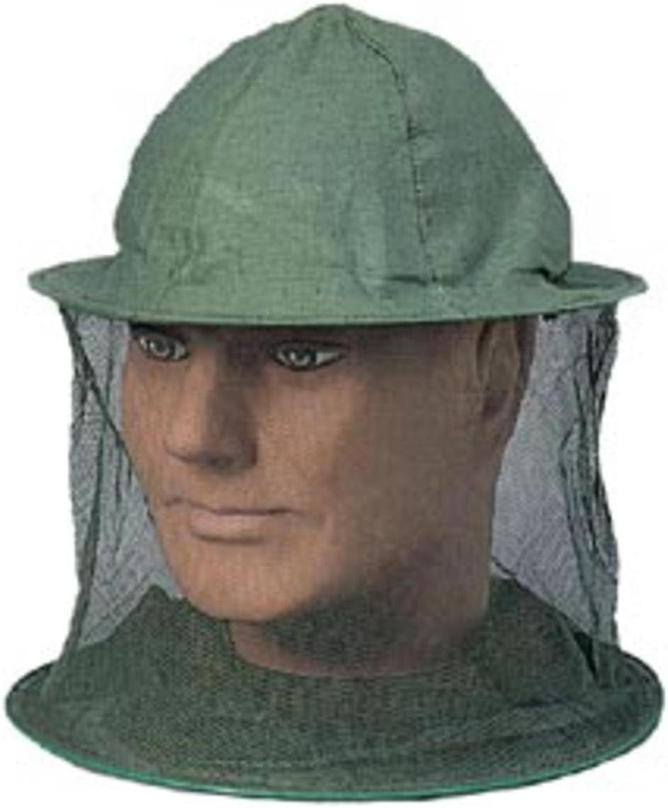 Olive Drab Mosquito Hoop Insect Repllent Head Net