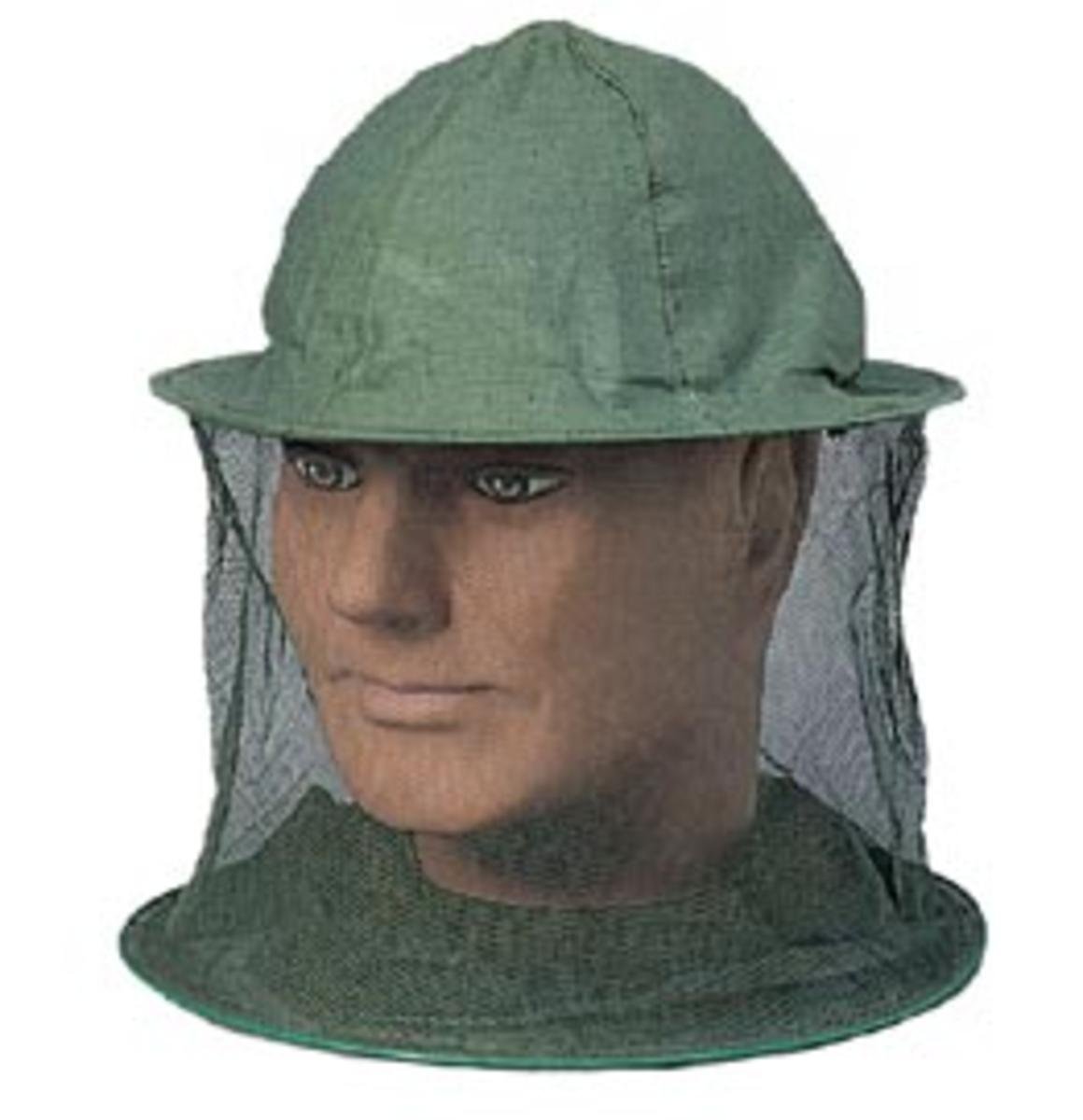 Olive Drab Mosquito Hoop Insect Repllent Head Net