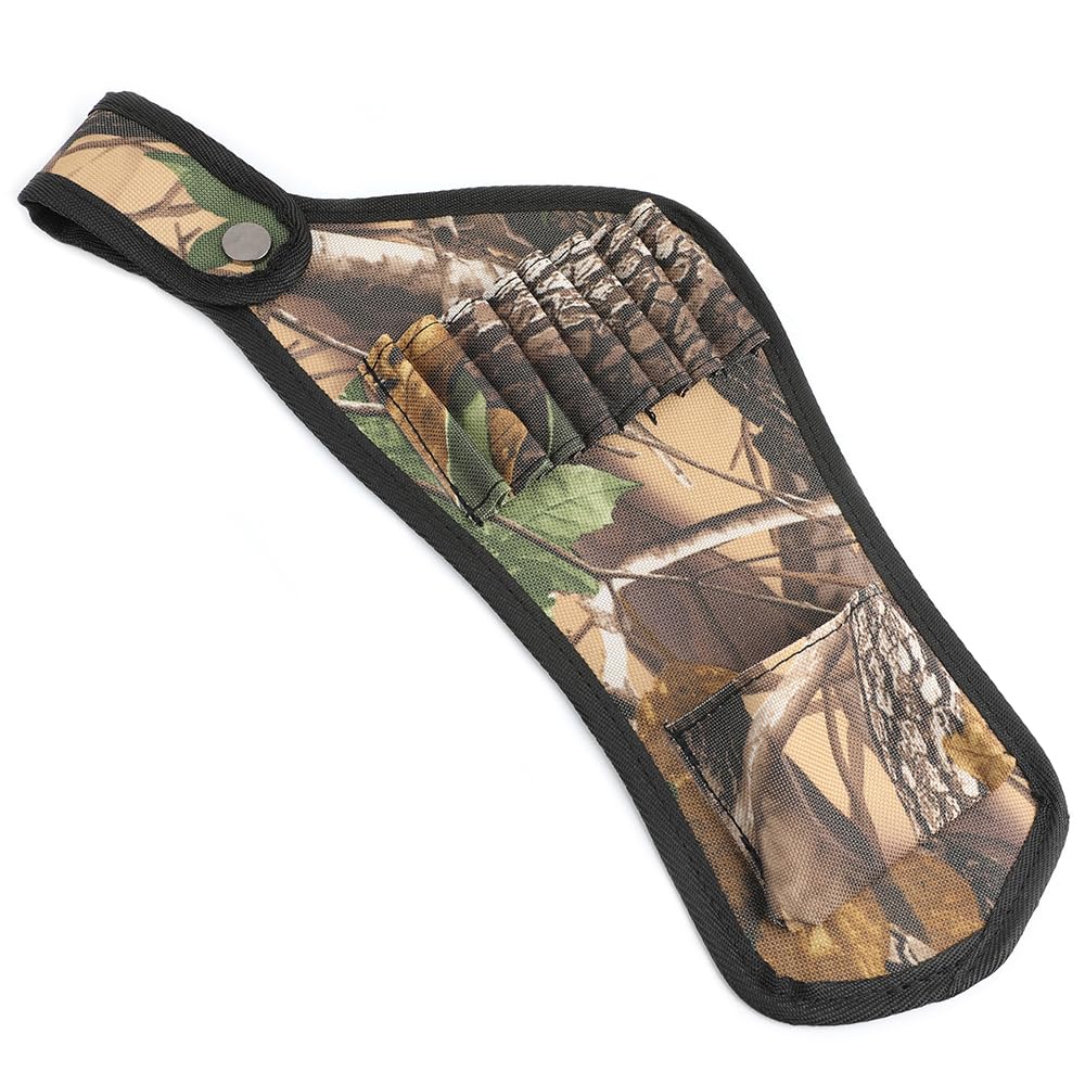 Archery Crossbow Arrow Quiver Waist Carrying Case for 8 Arrows Storage Hunting Bow Quiver Camouflage Quiver (Camouflage)