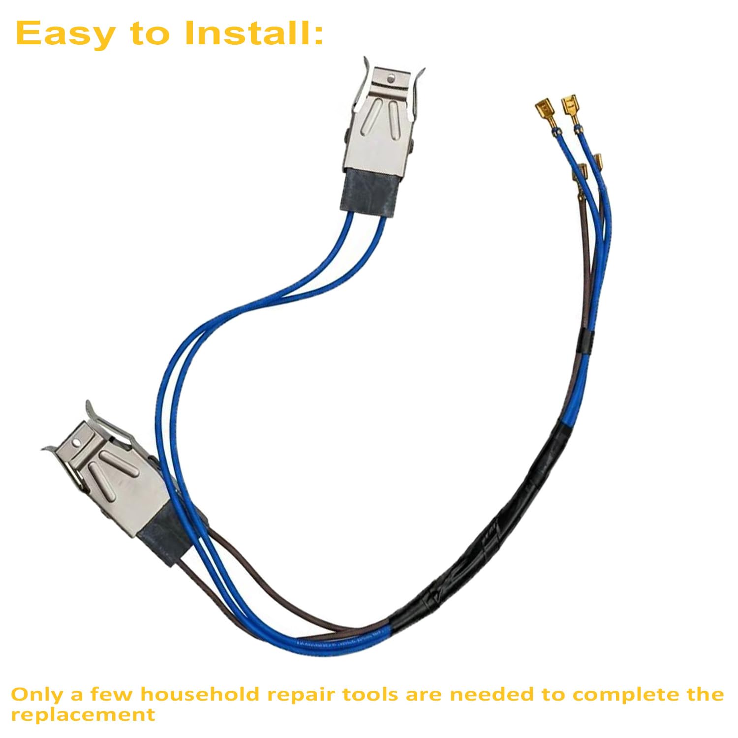 WB18X30782 Heating Element Receptacle and Wire Kit for GE Ranges - Replaces AP6833435, WB18X32636, WB18T10589
