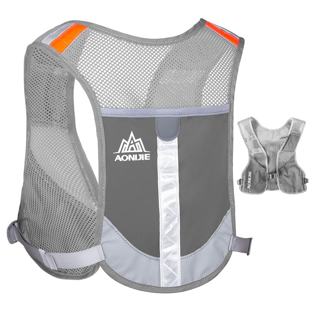 Tyuodna Ultraleicht Laufrucksack,Trinkrucksack Laufen,Trailrunning Rucksack,Laufweste Herren und Damen,Hydration Pack Fahrradrucksack für Draußen Sport, Laufen,Wandern