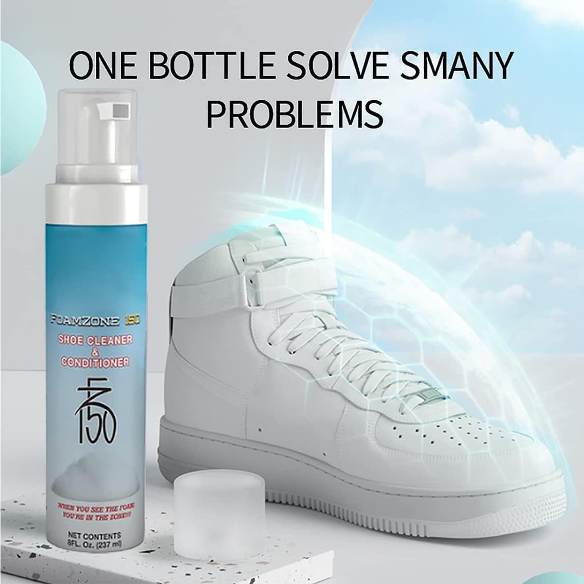 TYGHBN Foamzone 150 Shoe Cleaner Fz150 Shoe Cleaner Foam