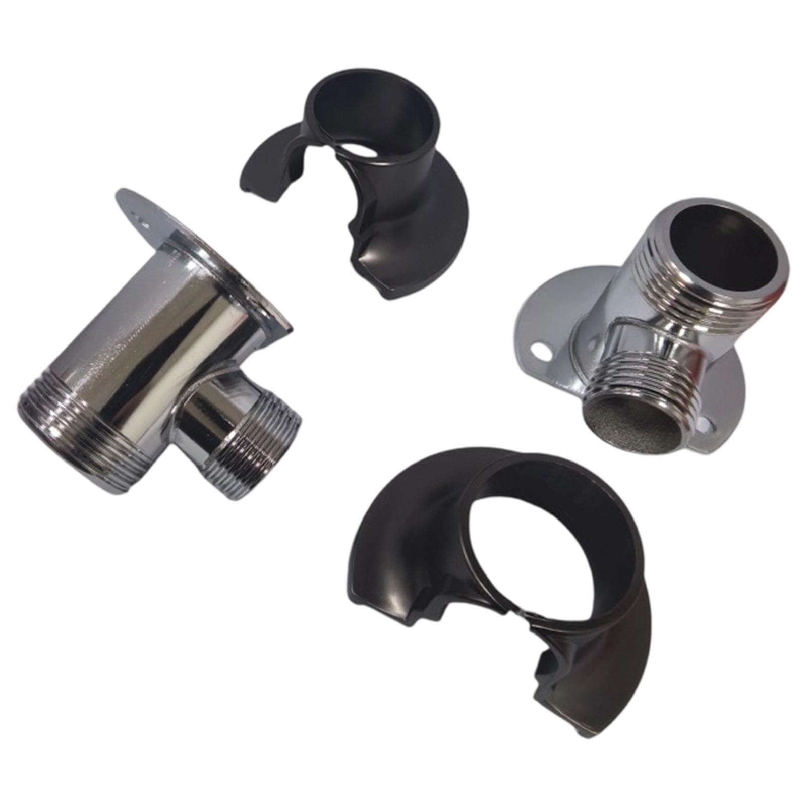 Yrohgkpn C Heavy-Duty Opper Shower Adapter Leakproof Faucet Fittings Mount Bathroom Pipe Accessories Leakproof Shower Fitting