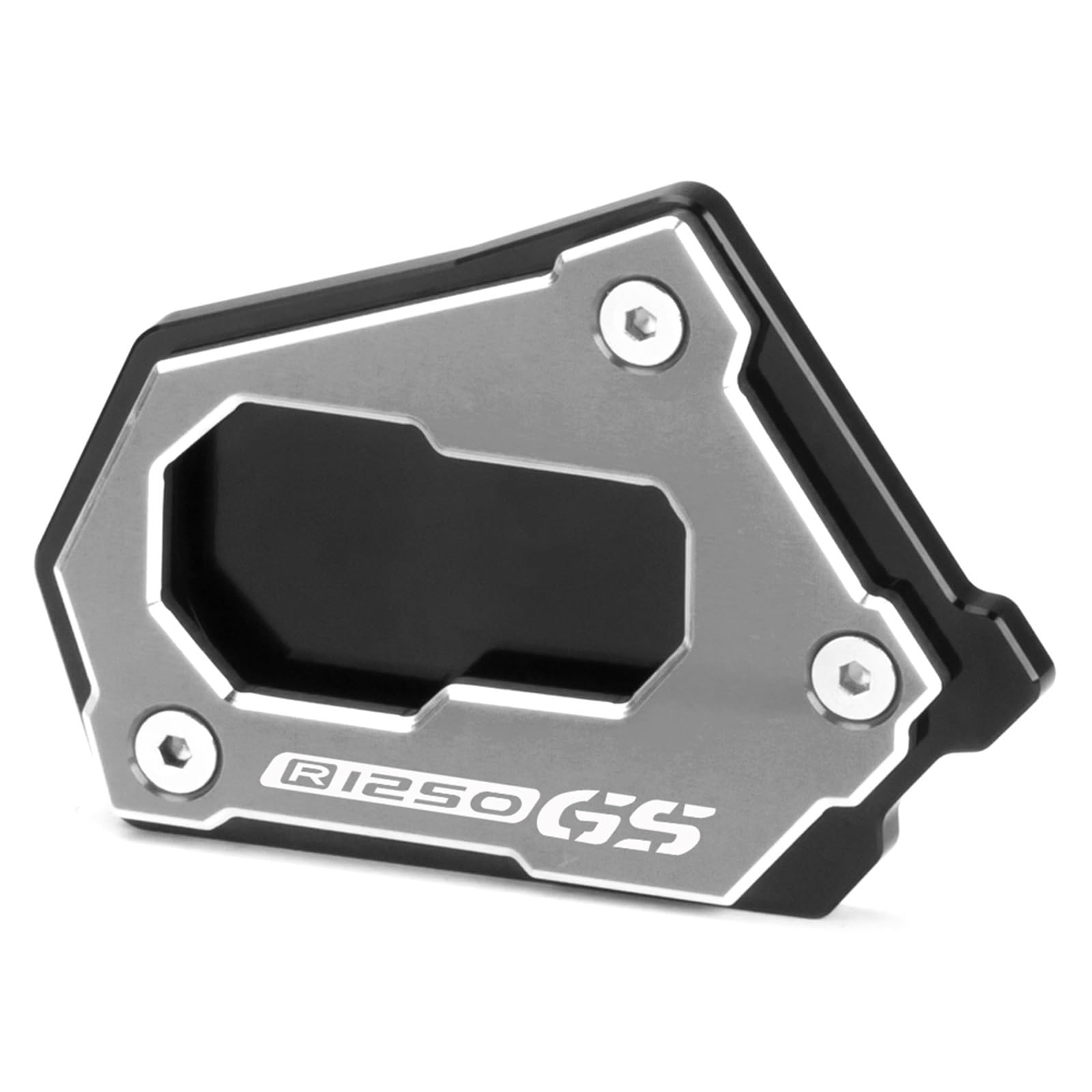 Motorrad Ständer Fuß Pad Unterstützung Seite Stehen Vergrößern Pad Für R1200 GS LC Rallye R1250GS Abenteuer R1250 GS(Titan,X-1)