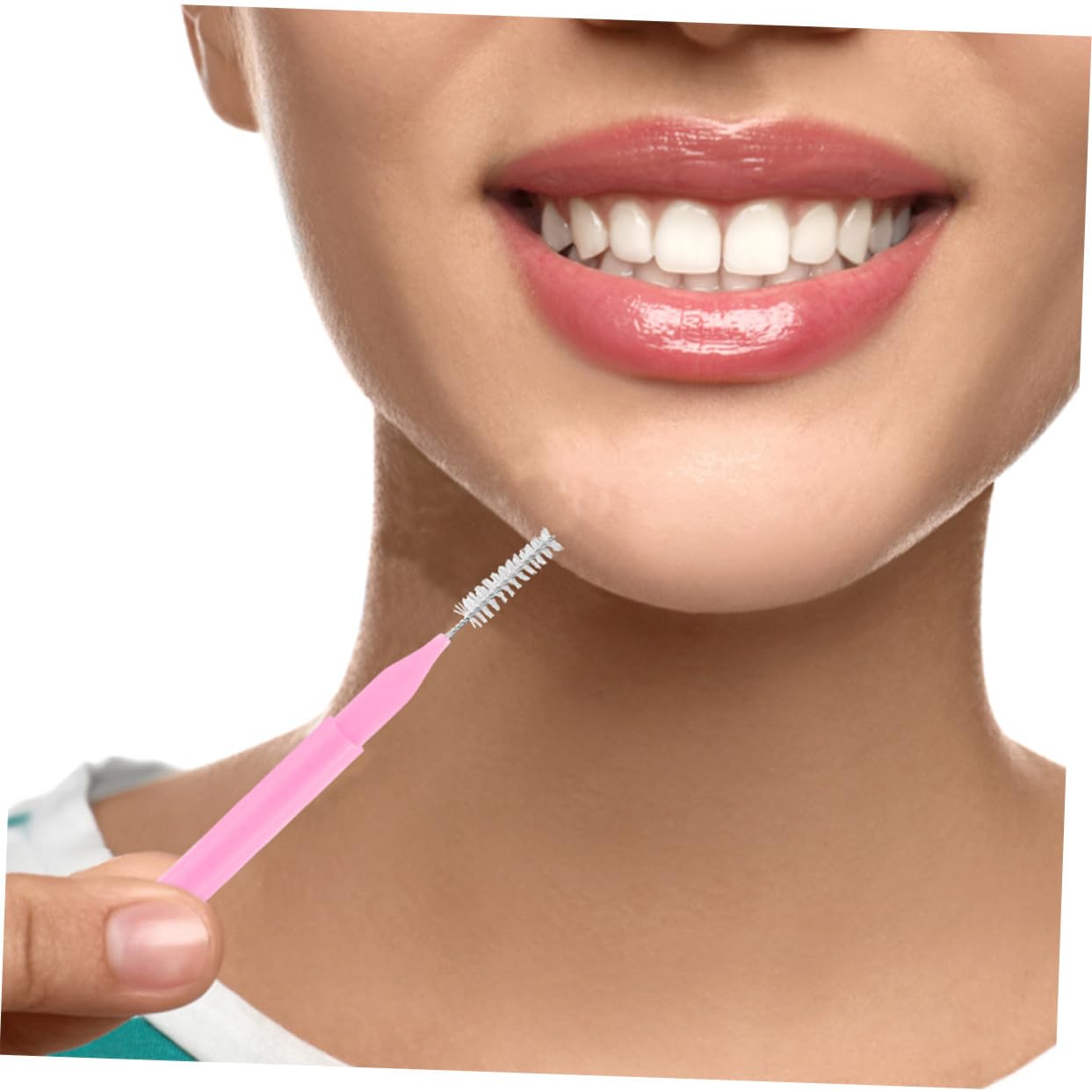 200 piezas Cepillos Interdentales Unidades para Limpieza Oral y Eficaz Diseño Ergonómico para Higiene Bucal Diaria Casa y Viaje