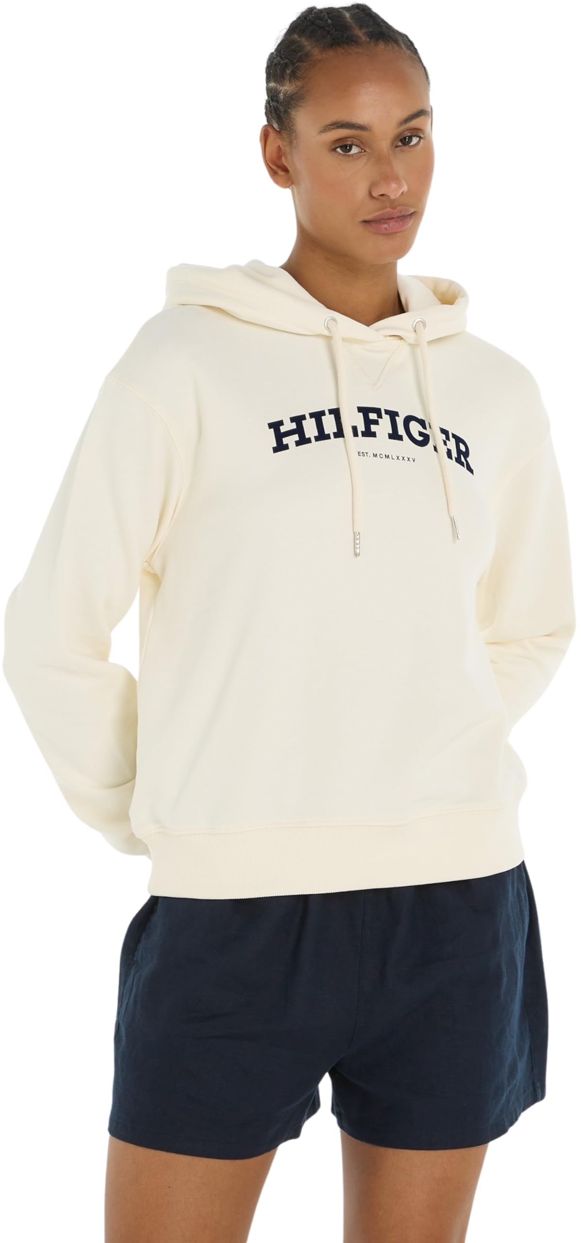 Tommy Hilfiger Damen Hoodie mit Kapuze