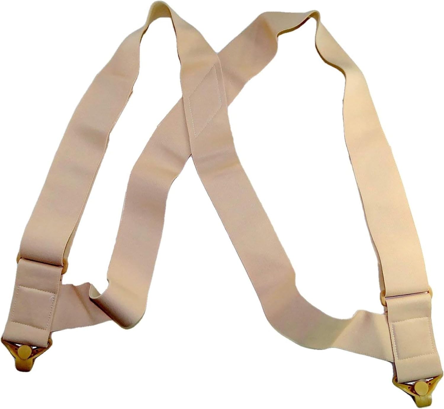 Holdup Hip-Clip Style Under-Ups Suspenders for Men with the Patented Composite Plastic Gripper Clasps or No-slip metal clips