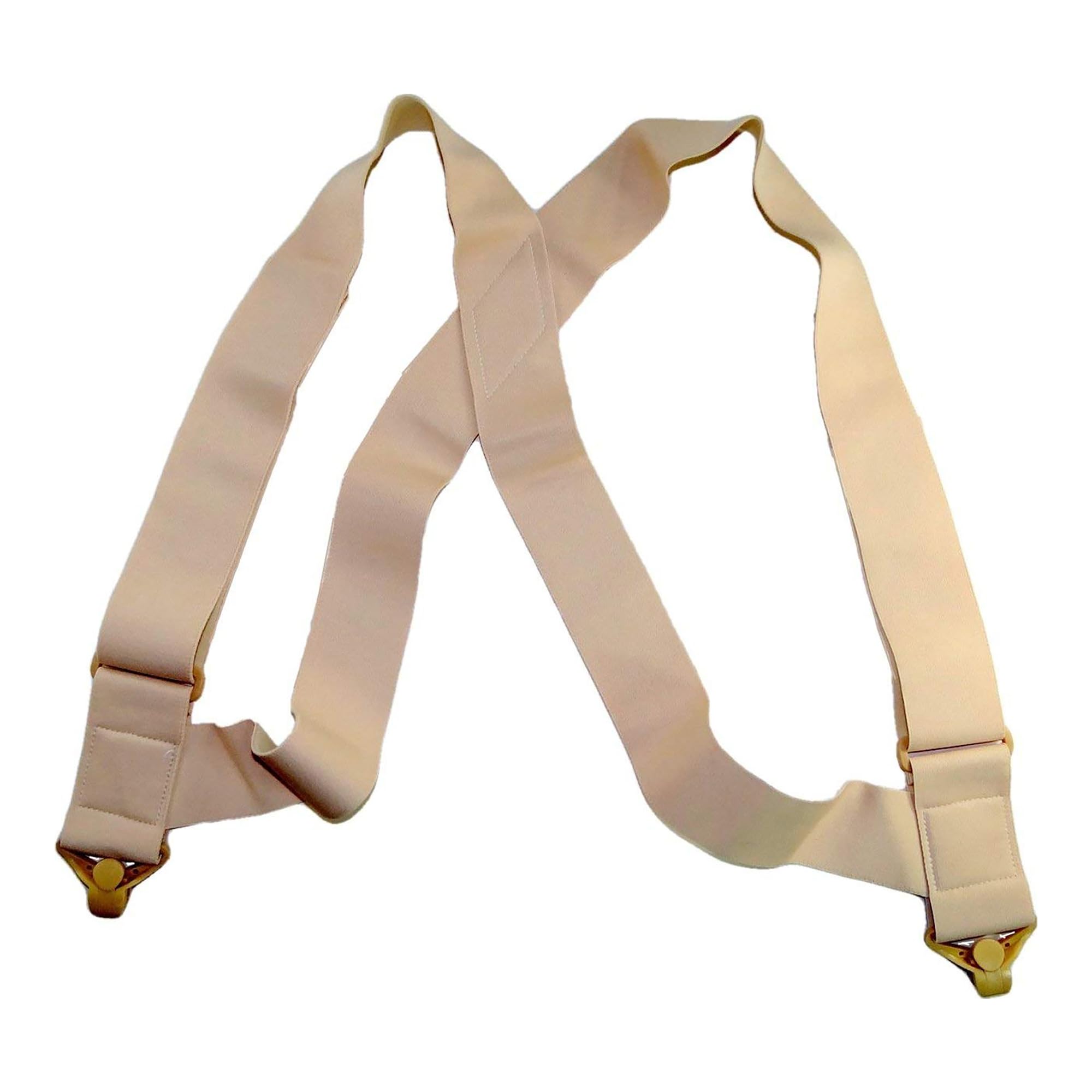 Holdup Hip-Clip Style Under-Ups Suspenders for Men with the Patented Composite Plastic Gripper Clasps or No-slip metal clips