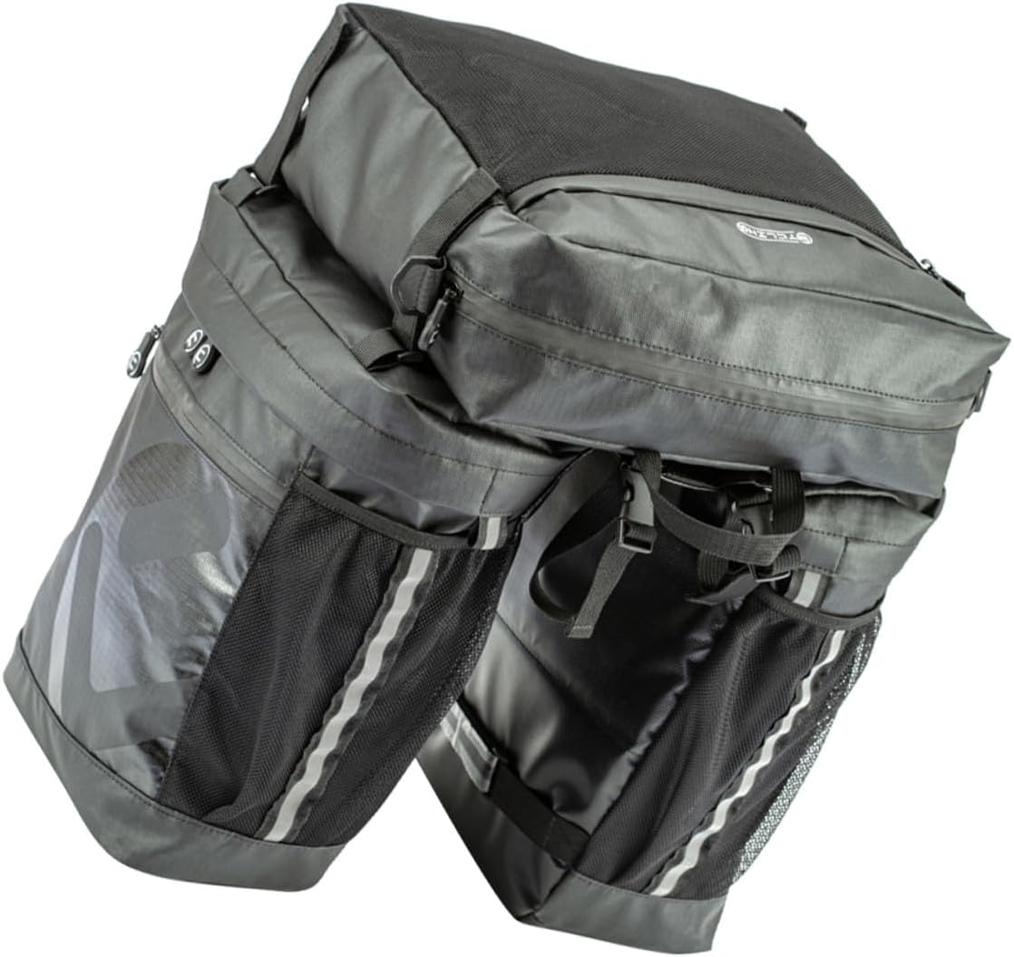 Waterproof 50l Cycling Bag 3-in-1 Rear Saddle Bike Rack Pannier Bag for Mountain and Touring Bikes