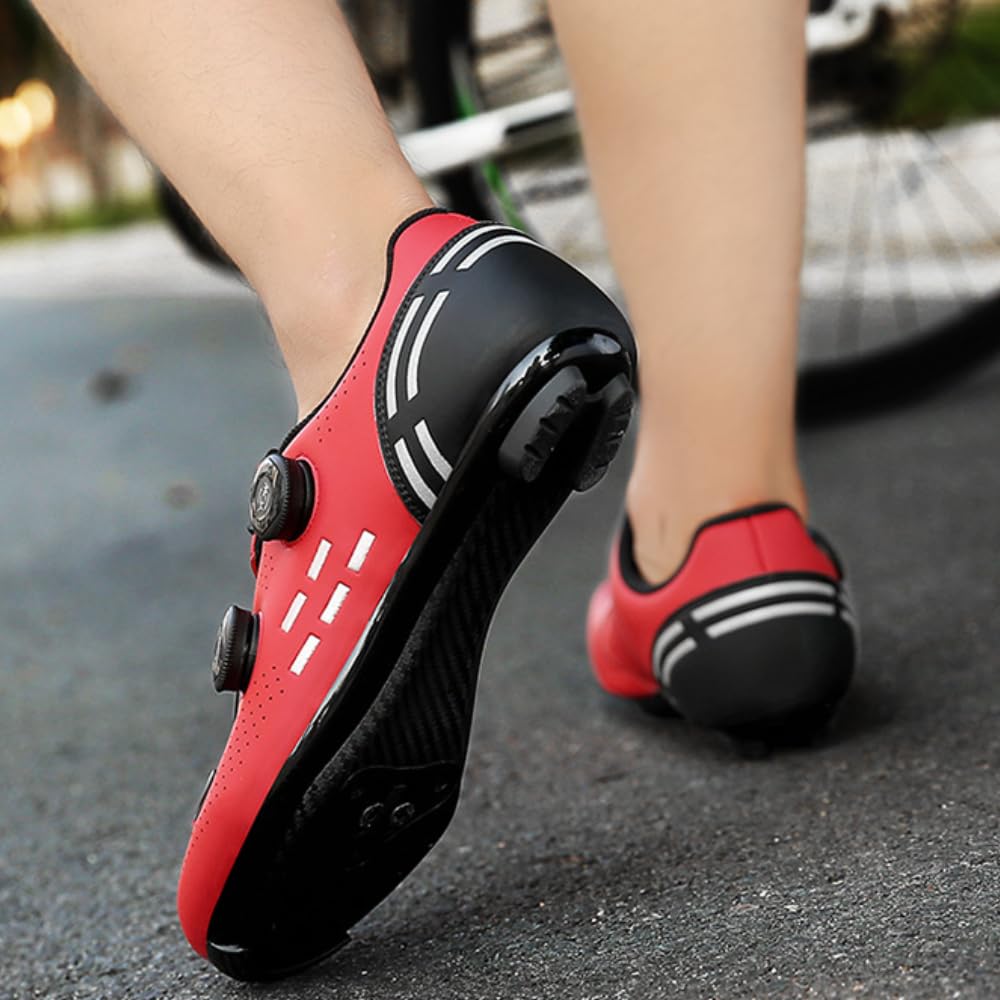 Zapatillas De Ciclismo para Hombre Y Mujer Zapatillas Transpirables para Bicicleta De Carretera Zapatillas Unisex Antideslizantes para Interior Outdoor