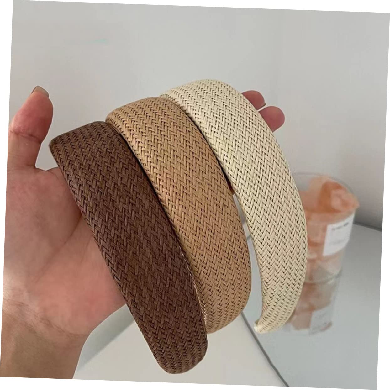 minkissy 9pezzi Cerchietti Intrecciati Per Donna Accessori Per Eleganti Neutri Perfetti Per Occasioni Quotidiane e Feste