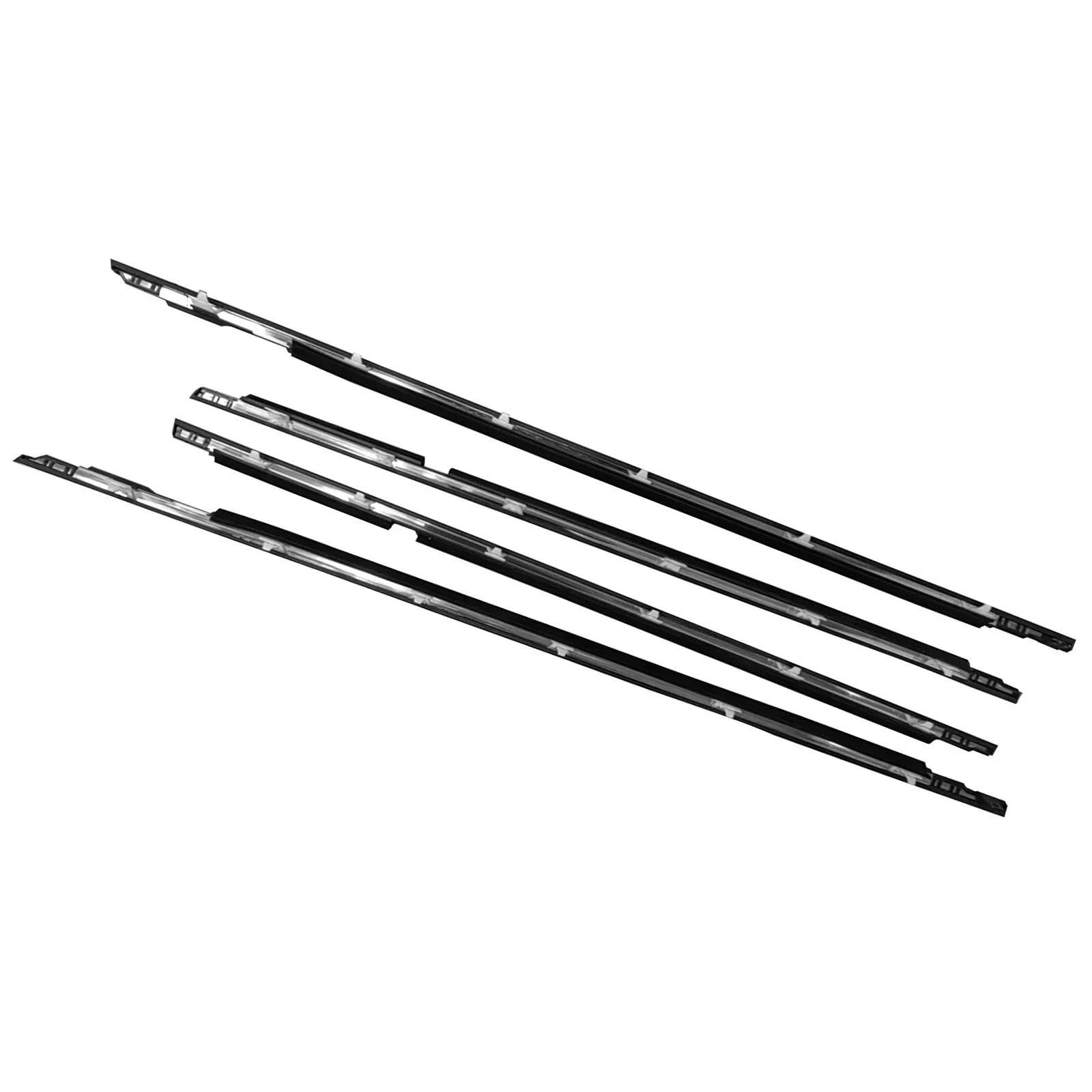 Ysdsls Black Windshield Sealing Strips Rainproof Car Accessories For Toyota For Land For Cruiser Lc80 Fzj80 1990-1998