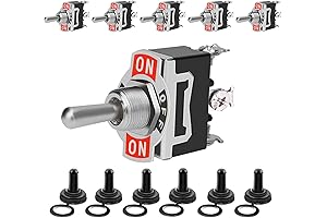 Heavy Duty 120V Toggle Switch: Reliable On/Off Control