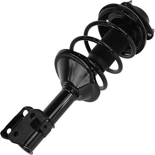 Miniatura 67 de TRQ Kit de suspensión delantera, conjunto de amortiguadores y resortes, barra estabilizadora, enlace estabilizador compatible con Chevrolet