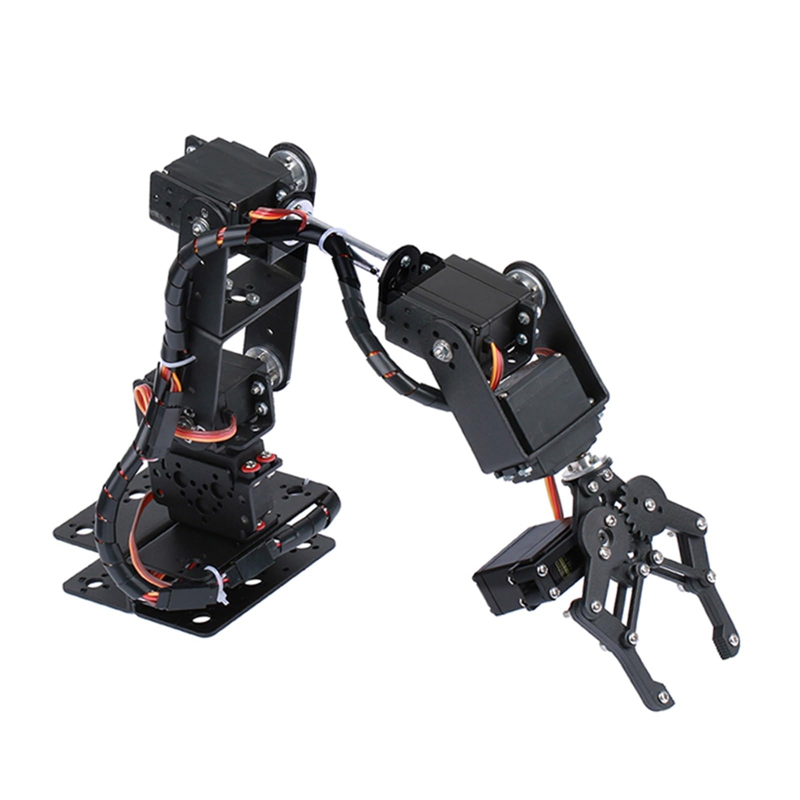 ZERVA 6 DOF Robot Manipolatore Kit di artigli con morsetto for braccio meccanico in lega di metallo