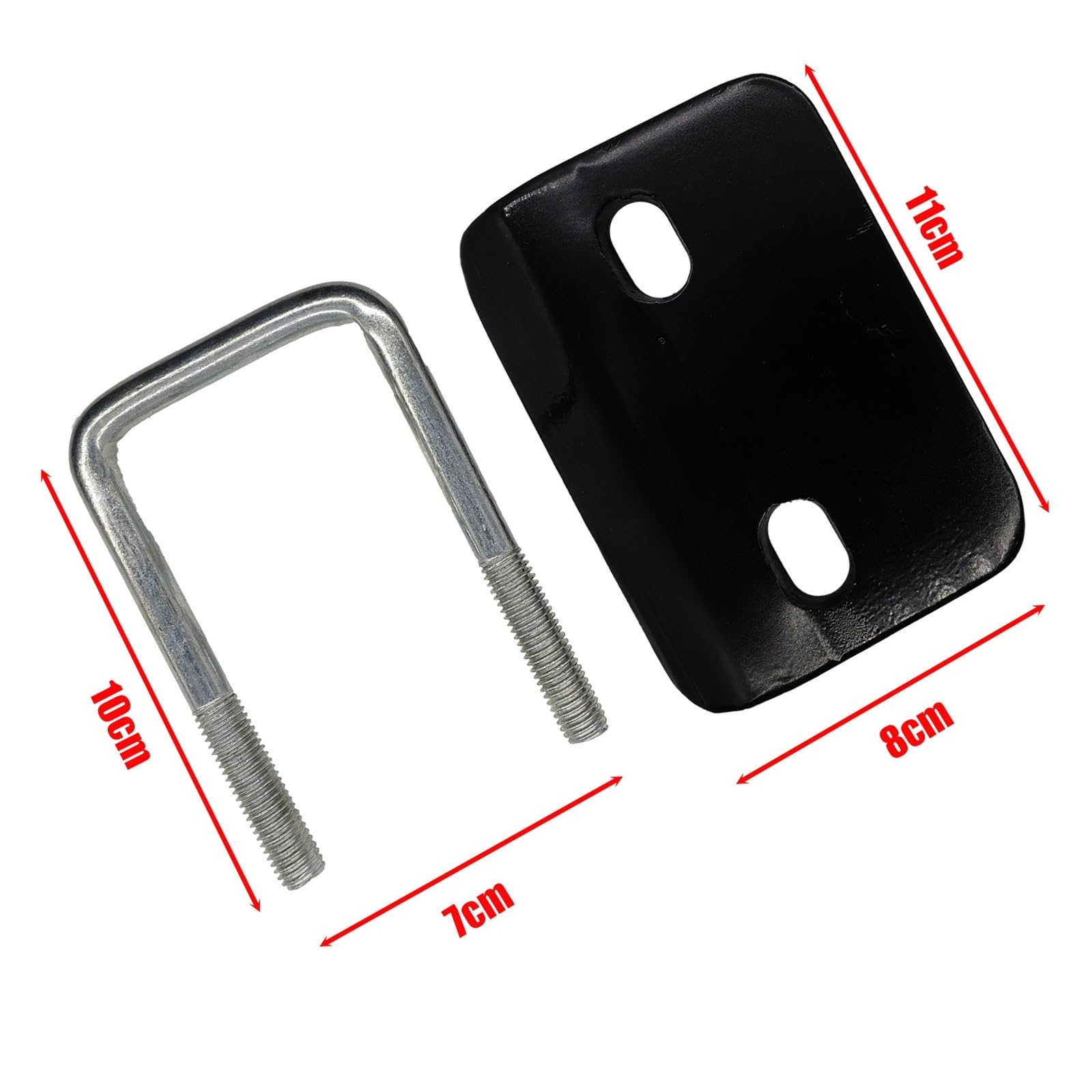 Anhängerkupplung, Hochleistungs-U-Bolzen, Anti-Rasseln-Stabilisator, Anhänrkupplungsspanner, Verrielbare Anhänrkupplung, Anhänr, Wohnmobil, Fahrraddämpfer, Leiser Reisen, Universell