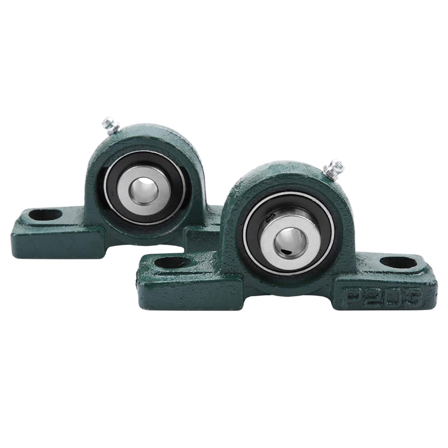 Palier Roulement 20mm, UCP204 Roulements à billes pour coussins, Roulements à billes, Diamètre intérieur 20 mm Diamètre extérieur 47 mm, Pour charges lourdes, Base solide et auto-alignement