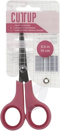 American Crafts CUTUP Tijeras 5", color rosa