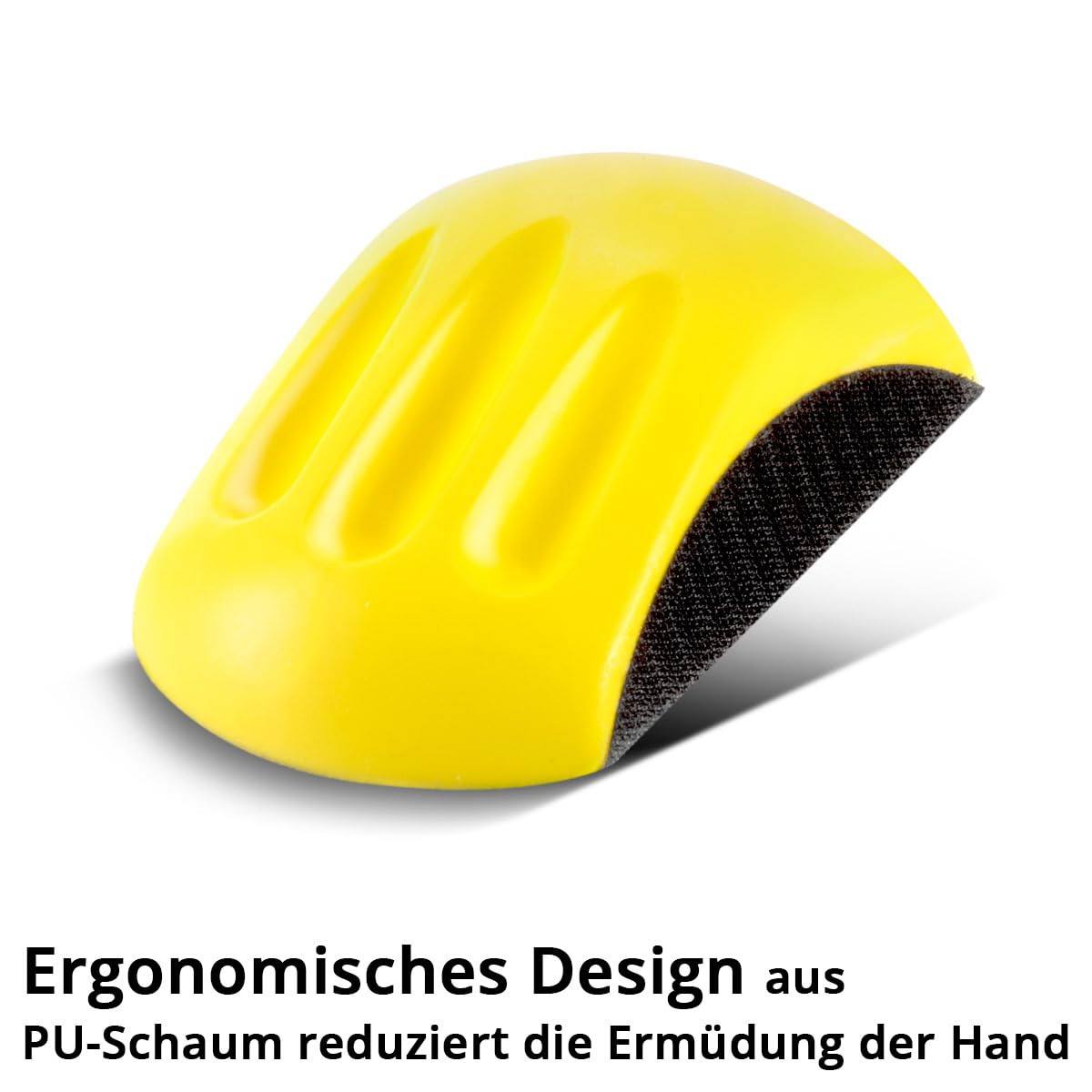 STAHLWERK Handschleifblock 2er Set - 7 Körnungen P80 Bis P320