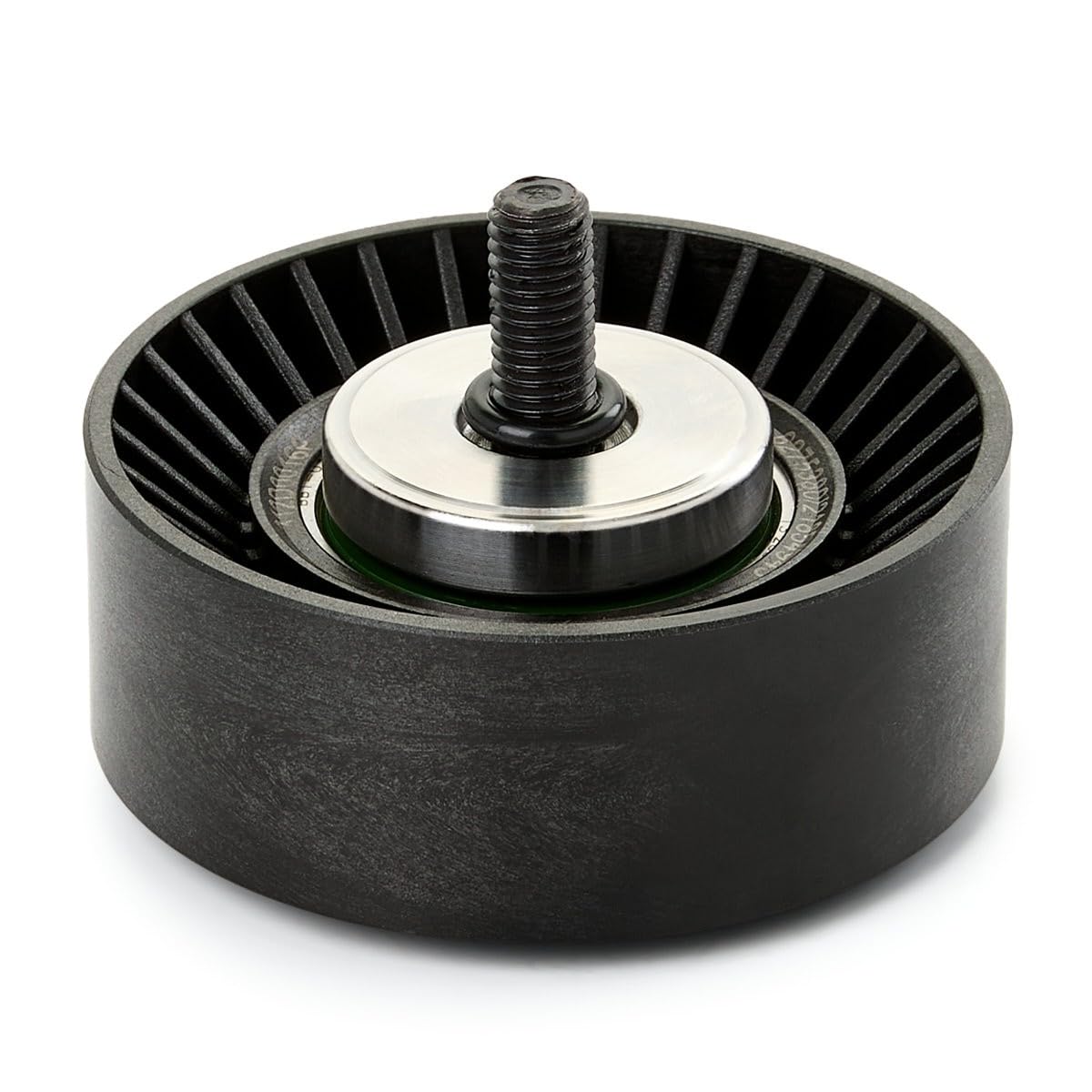 RIDEX PLUS 312D0016P Umlenk- / Führungsrolle Keilrippenriemen mit Befestigungsmaterial Kompatibel mit FORD Fiesta Mk5 Schrägheck JH1, JD1, JH3, JD3 1E0415930 1E0315930 1072321