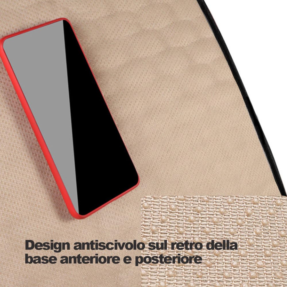 Coprisedili per Sedile Posteriore Universali, Antiscivolo, Protezione Auto, 132 x 49 cm