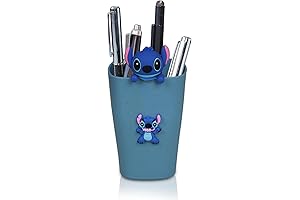 Stylish Stitch Desk Accessory Pen Holder