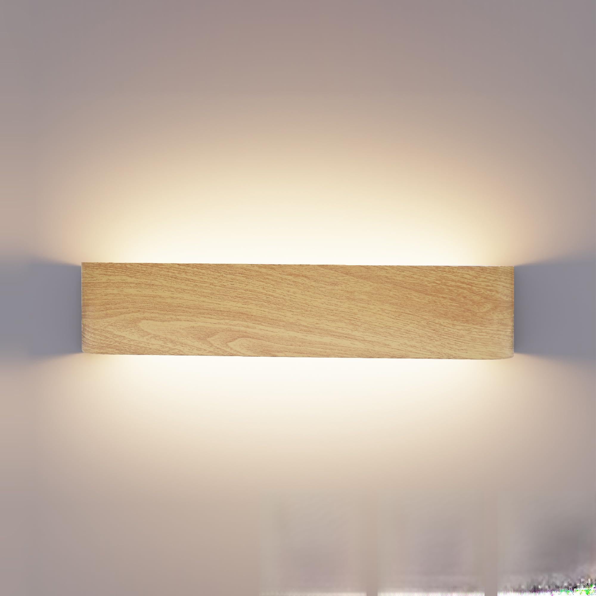 XXINLOOY Indoor LED Wall Light 24W/16.14 inch, Up Down Wall Sconce, 3 CCT Adjustable with Memory Function