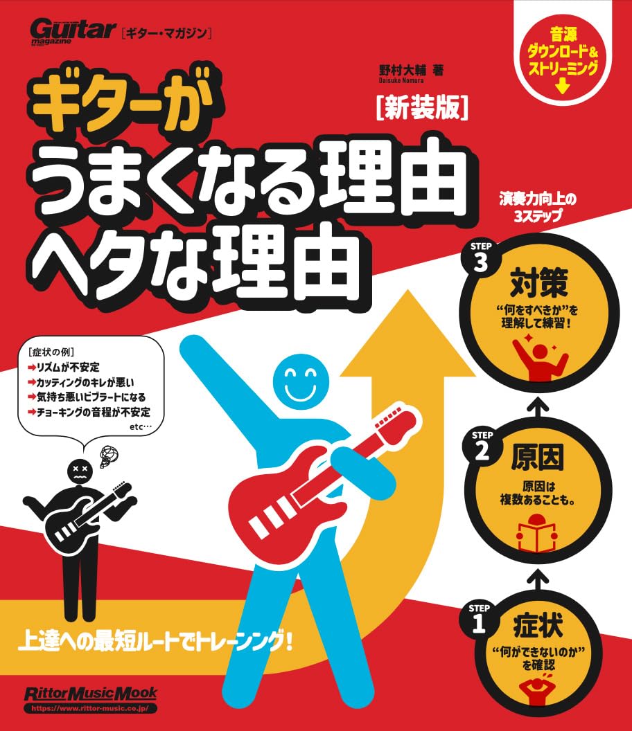 ギターがうまくなる理由 ヘタな理由 新装版 (リットーミュージック