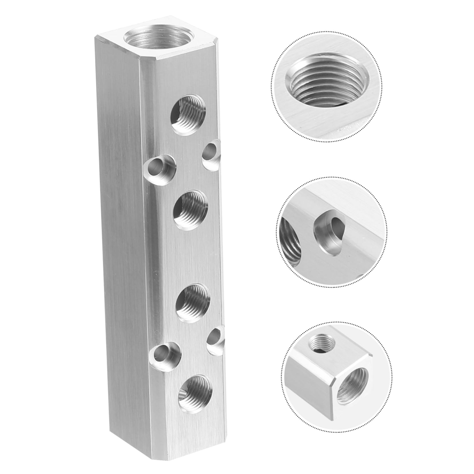 POPETPOP 2 Pezzi Connettore Tracheale Collettore Connettore Rapido Distribuzione Dell'Aria Tubo Flessibile Dell'Aria Collettore Raccordo Aria Collettore