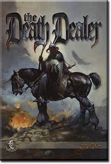 Desperate Enterprises Frazetta Death Dealer Refrigerator Magnet, 2" x 3"