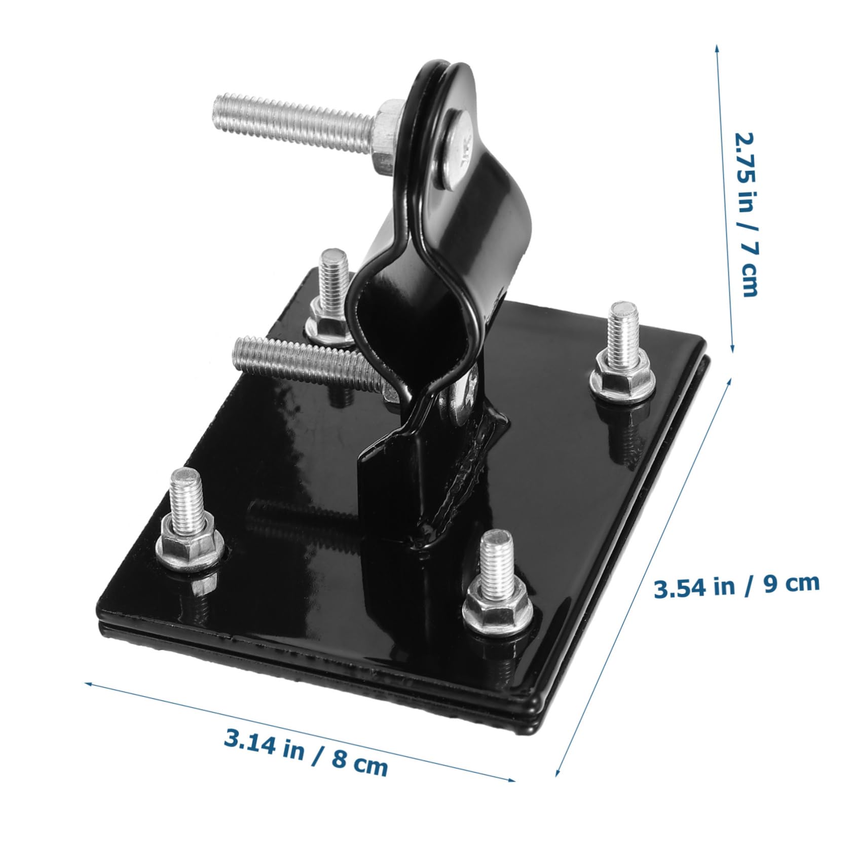 KOMBIUDA Plastic Fixer for Bike Basket Front Basket Mount Bike Rack Fixer for Replacement Parts