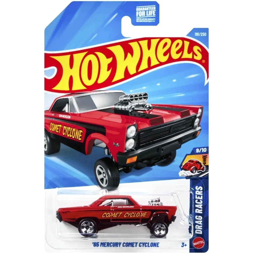 Hot Wheels Tekli Arabalar 65 MERCURY COMET CYCLONE JJK06 (KISA KART)