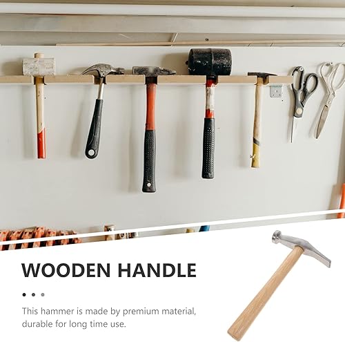 Miniatura 5 de DOITOOL Martillo de acero inoxidable para mango de zapatos, herramienta de fabricación de zapatos para reparación y manualidades, ligero y diseño