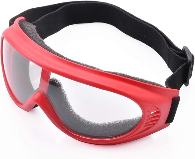 SAFEYEAR Kids Safety Glasses - SG021 Child Clear Cycling Glasses for Boys, Girls & Baby, Protective Safety Goggles for Junior Science Lab, Nerf Foam Blasters Gun, Outdoor Sports Game,N-Strike etc