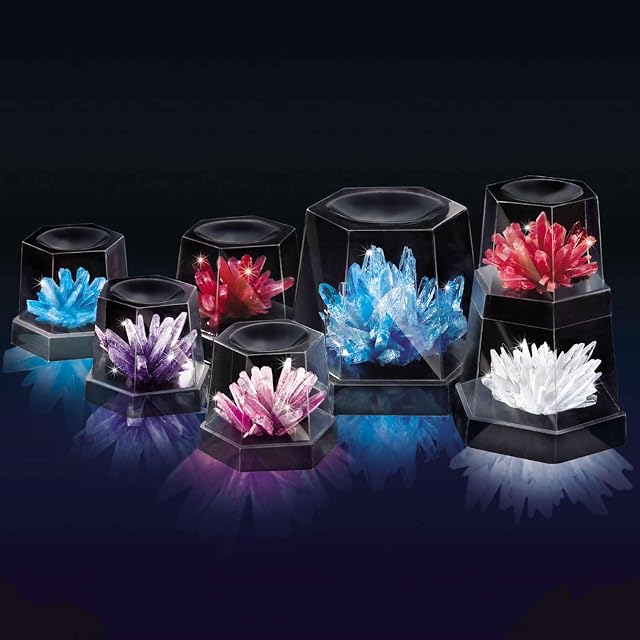 Foto 3 de 8 de 4M Crystal Growing Experimental Kit, A Science and Chemistry Kit for Kids Ages 14+, Grow Your Own Crystals